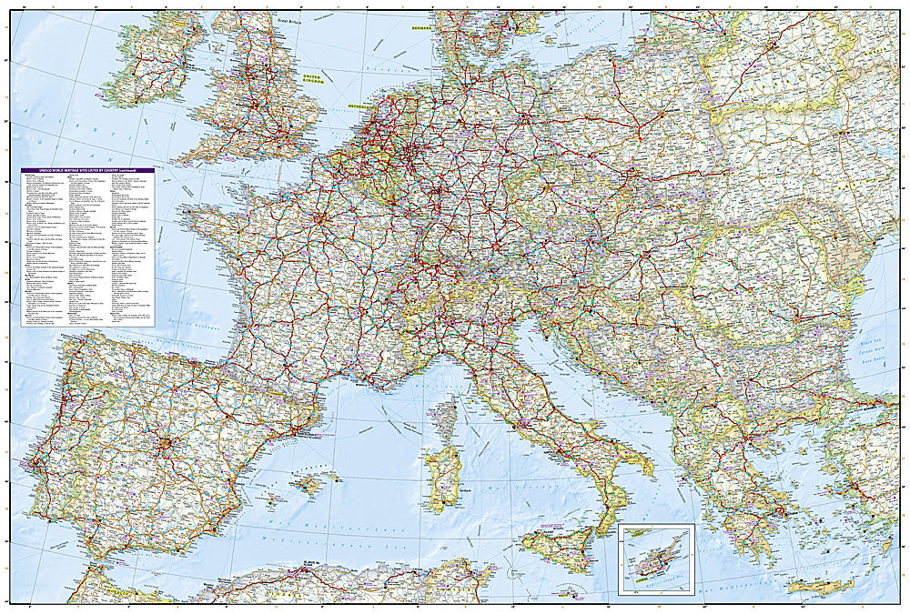 National Geographic Trails Illustrated Map – Adventure Connent / Countries of image 2