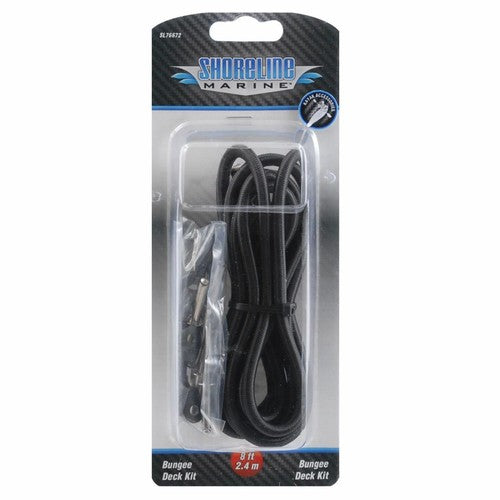 Shoreline Marine Bungee Deck Kit w/Hardware - For Kayak, Canoe, Small Boats image 3