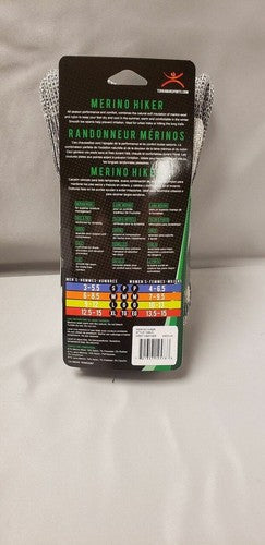 Terramar Merino Wool Blend Sock Size M 2-Pair Midweight Hiker Socks image 2