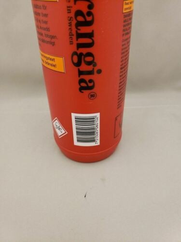 Trangia 1.0 L Red HDPE Fuel Bottle w/Safety Valve for Filling Alcohol Stoves