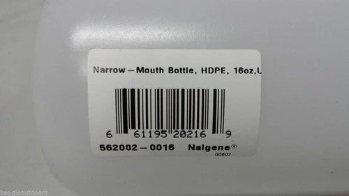 Nalgene Ultralite Narrow Mouth 32oz BPA-Free HDPE Round Storage Bottle
