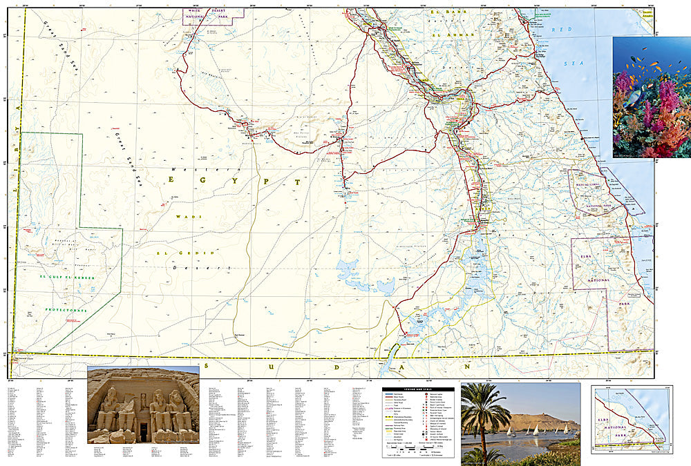 National Geographic Trails Illustrated Map – Adventure Egypt AD00003202 image 2