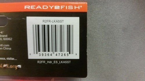 Ready2Fish Fishing Essentials Lure Kit w/Worms/Grubs/Crawdads/Jig Heads image 1