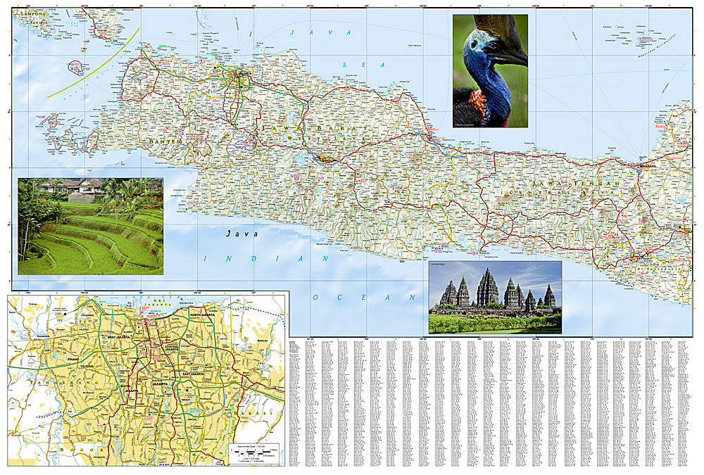 National Geographic Adventure Map Java AD00003020 image 2