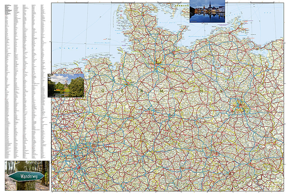 National Geographic Trails Illustrated Map – Adventure Germany Europe AD00003312 image 2