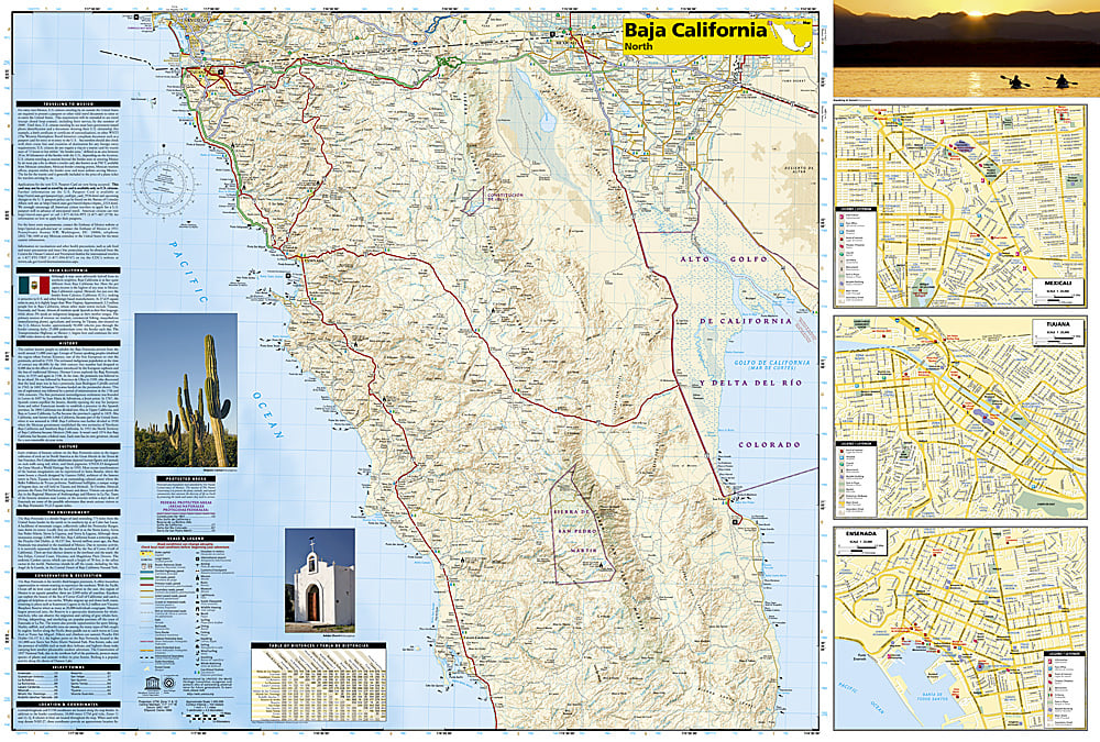 National Geographic Trails Illustrated Map – Adventure Baja North: Baja CA image 2