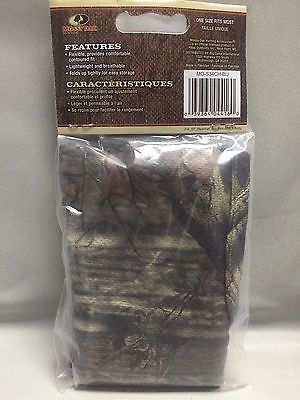 Mossy Oak 3/4-Coverage Spandex Camo Headnet Stretch-Form Break-Up Head Net image 2