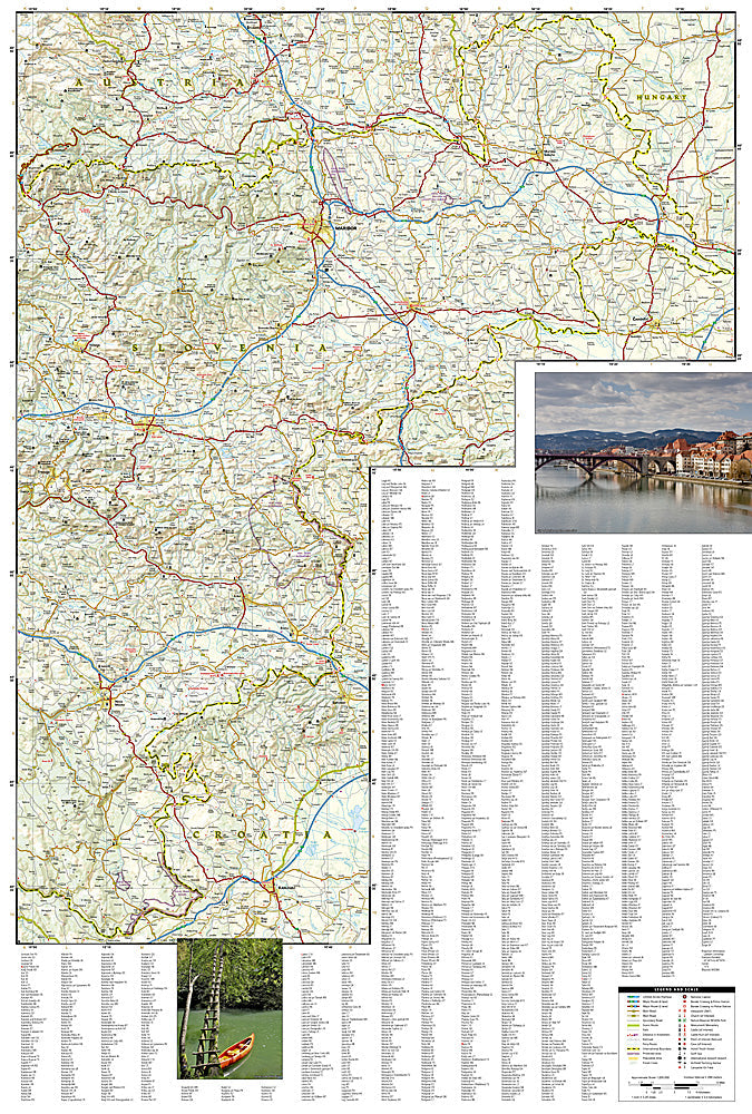 National Geographic Trails Illustrated Map – Adventure Slovenia Europe image 2