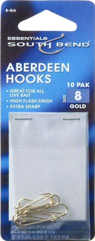 South Bend Baitholder Hooks Size 6, 10-Pack