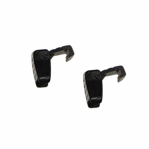 Equinox Zipcord II Zipper Pulls w/Cord Black 2-Pack for Jackets Packs Bags image 1