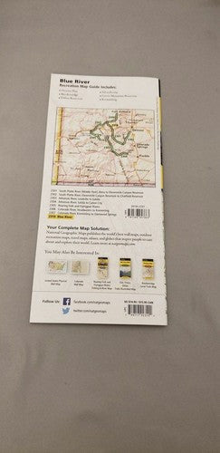 Blue River Fishing & River Recreation Map Guide 2310 image 4