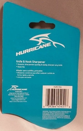 Hurricane 2-In-1 Hook & Knife Sharpener - Ceramic Sharpeners / Hook File image 2