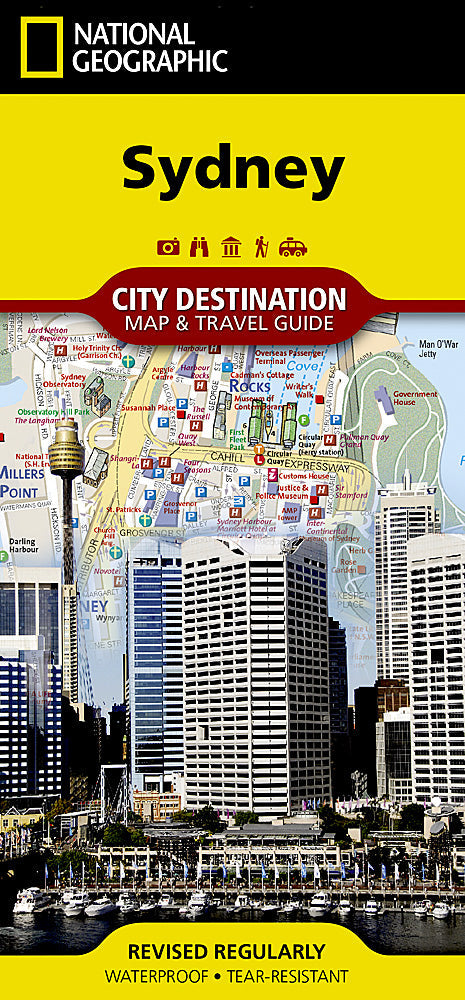 National Geographic City Destination Map Sydney Australia DC01020580 image 0