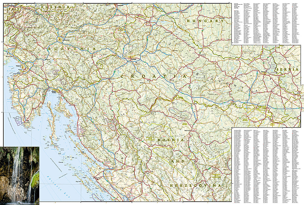 National Geographic Trails Illustrated Map – Adventure Croaa Europe AD00003324 image 2