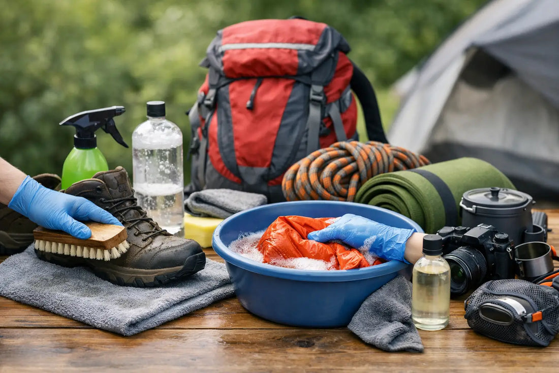 How to Clean Outdoor Gear Properly