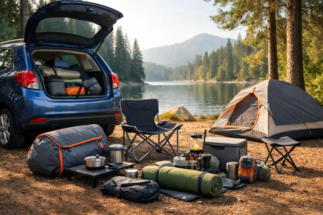 Camping Gear for Small Cars That Actually Fits