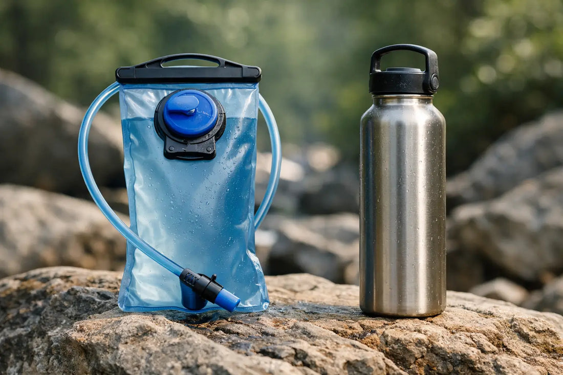 Hydration Bladder vs Water Bottle