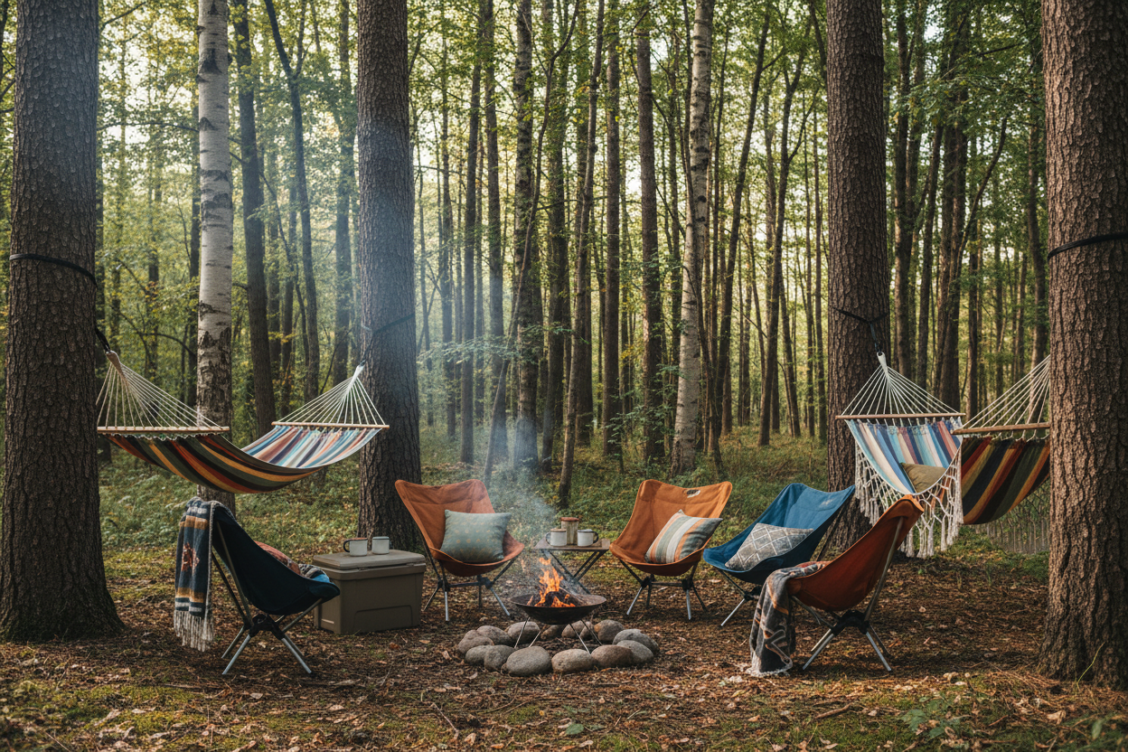 Camp Chill: Furniture & Hammocks