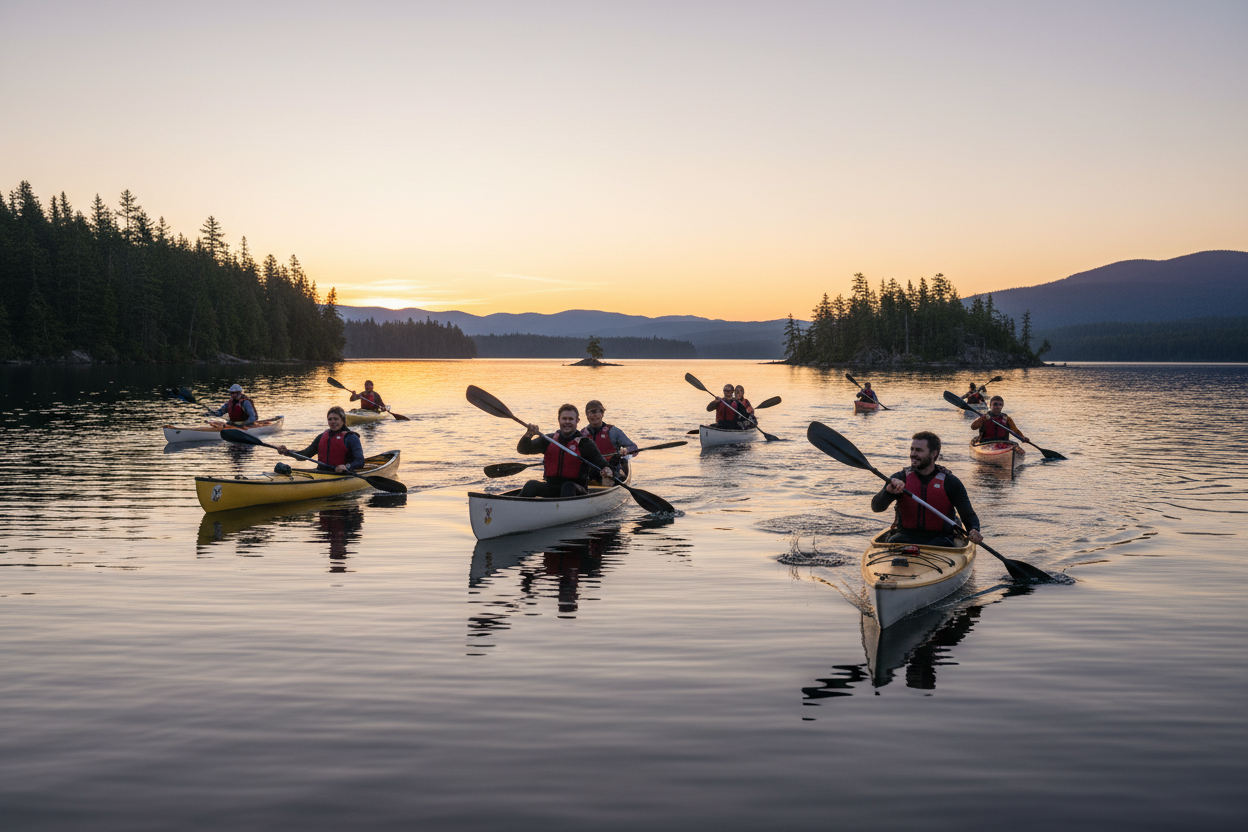 Paddle Power: Canoes & Kayaks