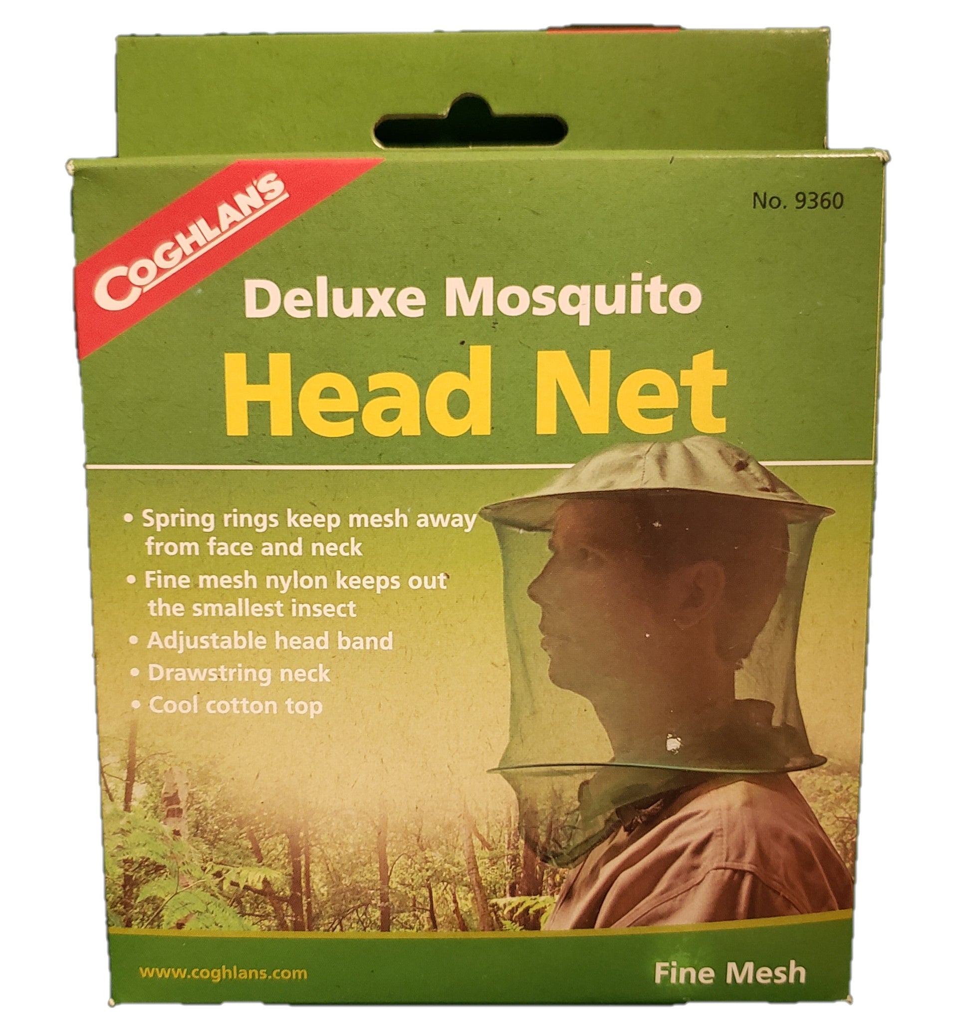 Coghlan's Deluxe Fine Mesh Head Net - Mosquito Protection Headnet Coghlans 9360 image 0
