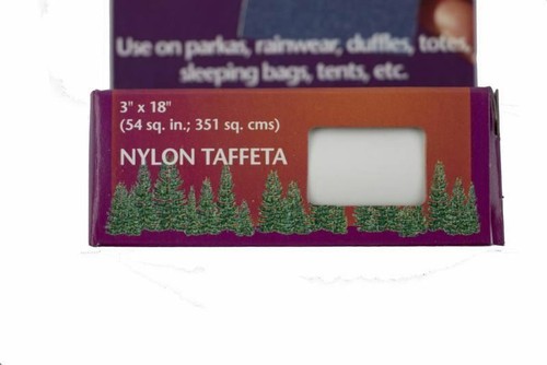 Kenyon K-Tape 3" x 18" White Taffeta Nylon Adhesive-Backed Repair Tape image 0