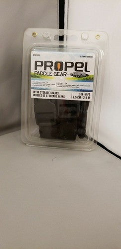 Shoreline Marine Propel Paddle Gear 8' Kayak Storage Straps w/Hardware 1-Pair image 1