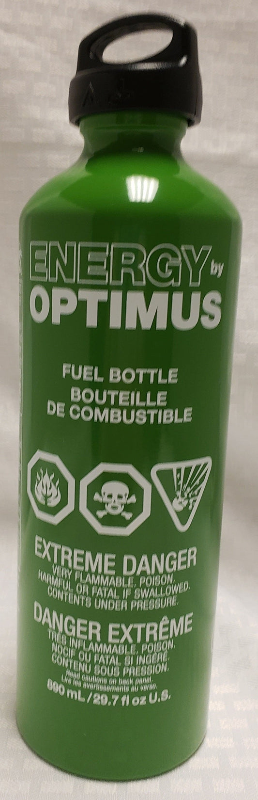 Optimus Energy Fuel Bottle 1.0L â€“ Camping/Hiking Lightweight Aluminum 8018995 image 0