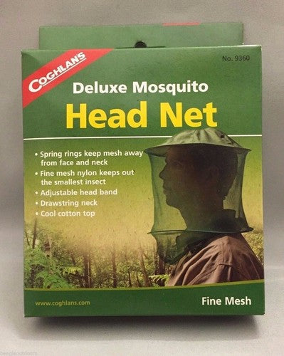 Coghlan's Deluxe Fine Mesh Head Net - Mosquito Protection Headnet Coghlans 9360 image 1