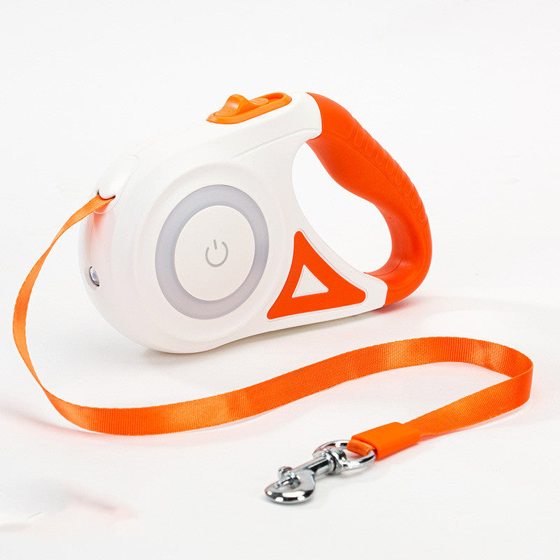 Dog Leash Retractable- Leash And Dog Collar Spotlight Automatic