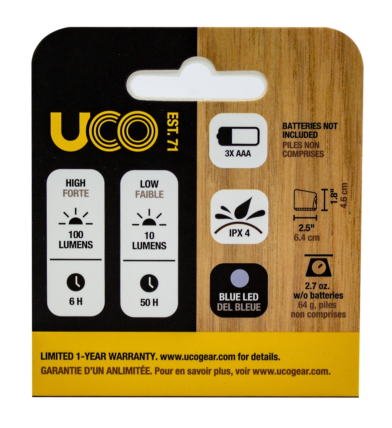 New UCO Sprout Mini Lantern Blue ML-SPROUT image 7