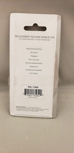 Monoprice Universal Replacement Earbud Tips 15-Pair Assorted SM/MD/LG Sizes image 6