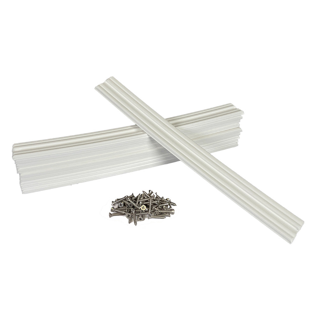 Caliber Marine Slides 15x15 White 10Pack 23031