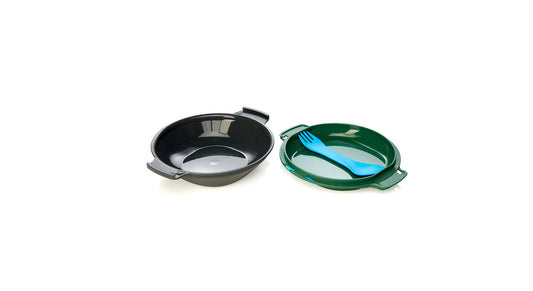 Humangear GoKit Light â€“ Compact Travel/Camp Utensil Set Green BPA-Free image 0