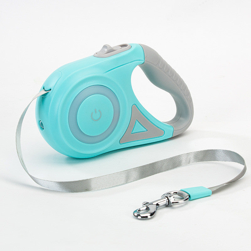 Dog Leash Retractable- Leash And Dog Collar Spotlight Automatic