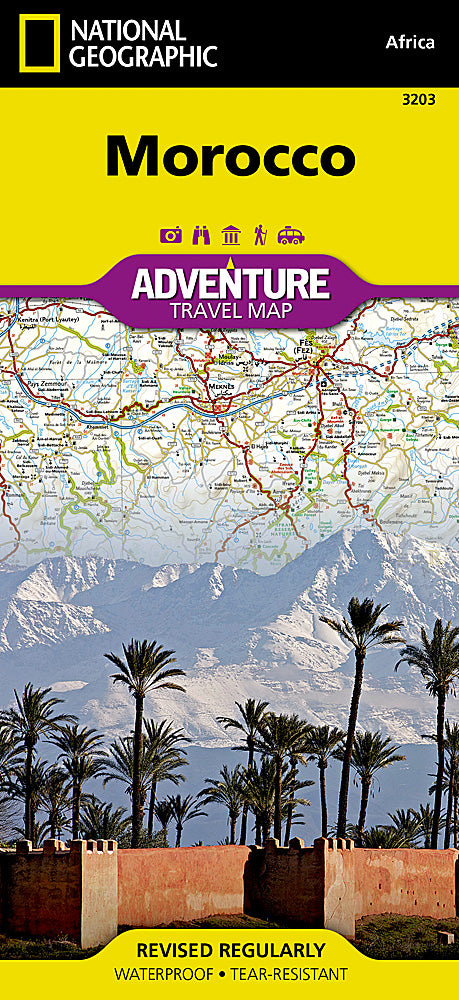 National Geographic Trails Illustrated Map â€“ Adventure Morocco AD00003203 image 0