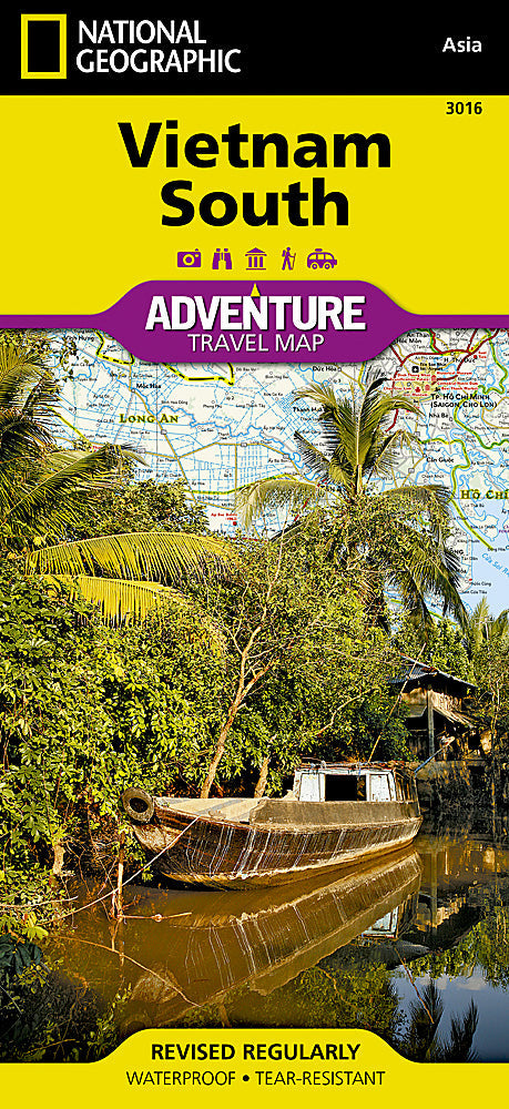 National Geographic Trails Illustrated Map â€“ Adventure Vietnam South AD00003016 image 0