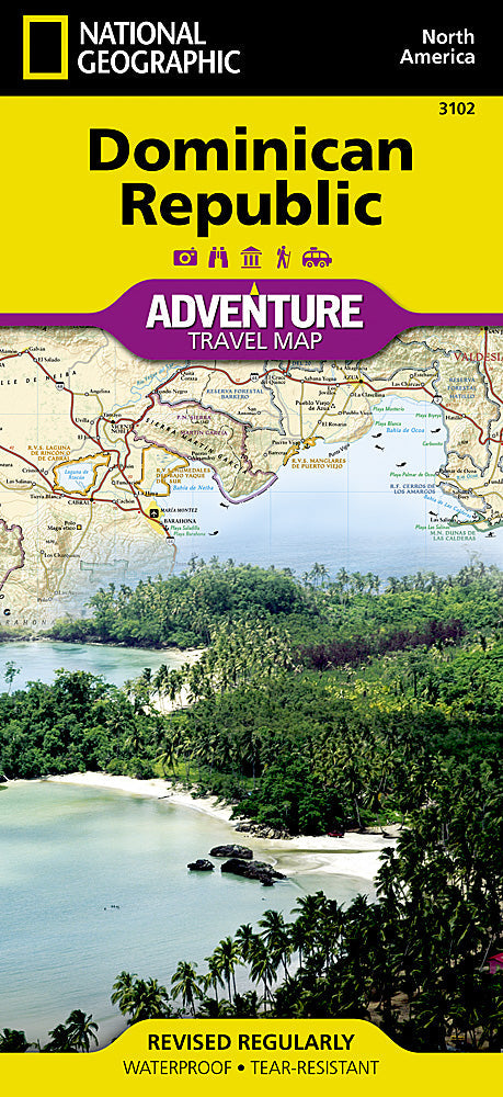 National Geographic Trails Illustrated Map â€“ Adventure Dominican Republic image 0