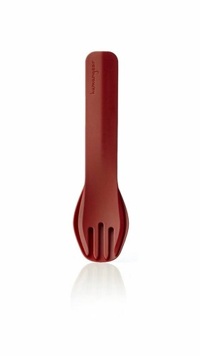 Humangear GoBites Duo Spoon/Fork Combo Utensil Red - Sturdy BPA-Free Nylon image 3