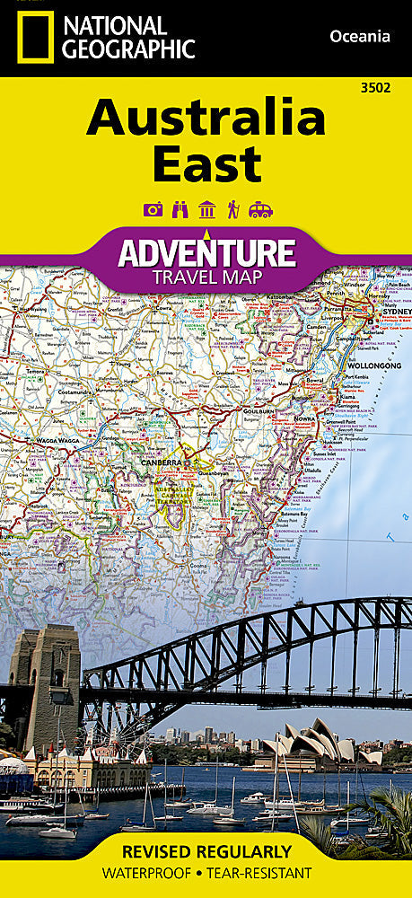 National Geographic Trails Illustrated Map â€“ Adventure Australia East AD00003502 image 0