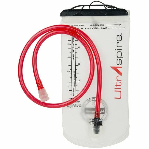 UltrAspire 2L Hydration Reservoir â€“ Bottle w/ Hose &amp; Bite Valve BPA/PVC Free image 0