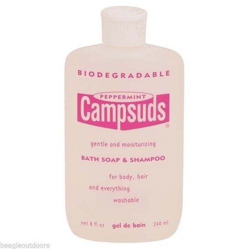 Sierra Dawn Campsuds Camp Soap 8oz Biodegradable Bath / Shampoo Peppermint image 0