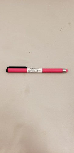 Atomic Micro Slim Pink Stylus for Smart Phone/Tablet w/Rubber Tip &amp; Pocket Clip image 0