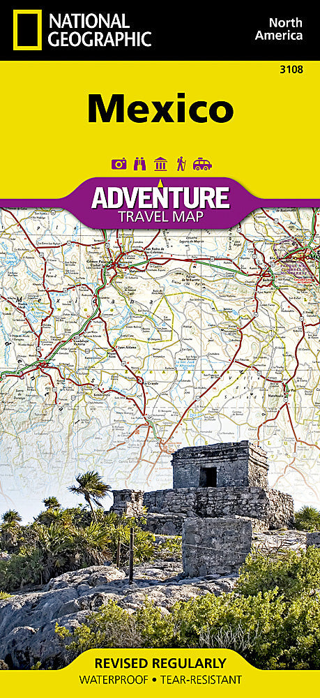 National Geographic Trails Illustrated Map â€“ Adventure Mexico AD00003108 image 0