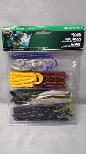 Ready 2 Fish R2F Bass Lure Kit #1  R2FK2-BASS1 Fishing image 0