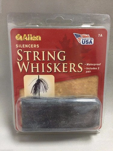 Allen Archery Bow String Whiskers Black-Reduce Shooting Noise/Waterproof 7W image 0