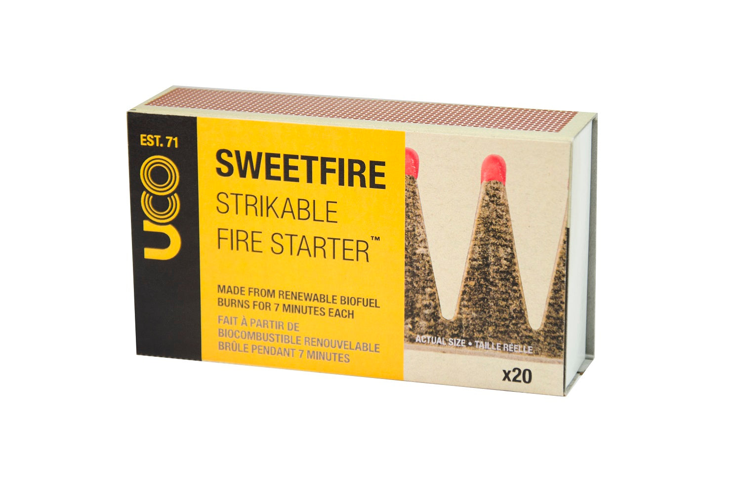 UCO Stormproof Sweetfire Firestarter 20-Pack MT-SM-SFP image 0