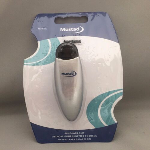 Mustad Fishing Sunglass Visor Clip - Convenient Sunglasses Storage in Car image 0