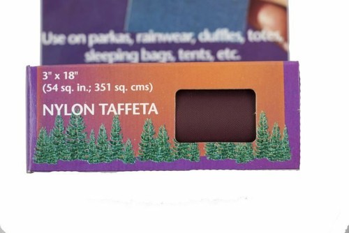 Kenyon K-Tape 3" x 18" Burgundy Taffeta Nylon Adhesive-Backed Repair Tape image 0