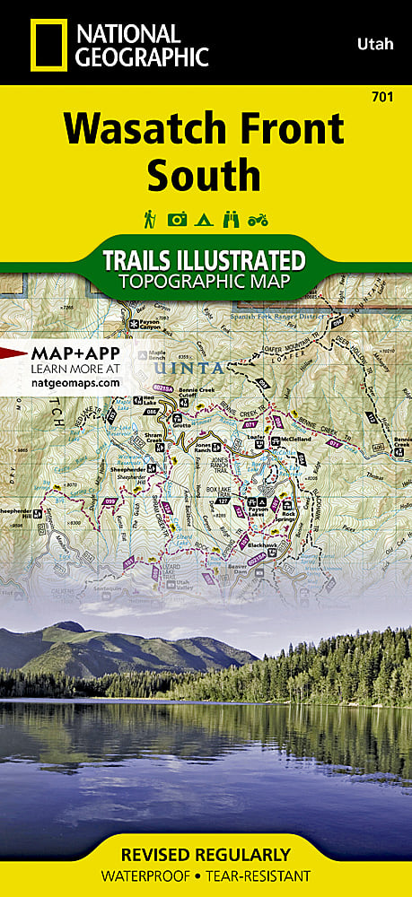 National Geographic Manti-La Sal Nat Forest Map Pack Bundle TI01021252B image 1