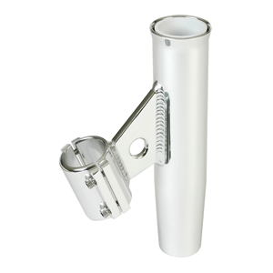 Lee's Clamp-On Rod Holder - Silver - Vertical Mount - Fits 2.375" O.D. Pipe image 0